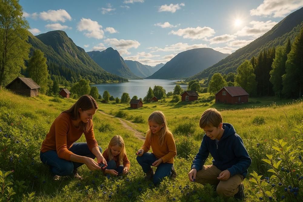 August in Norway