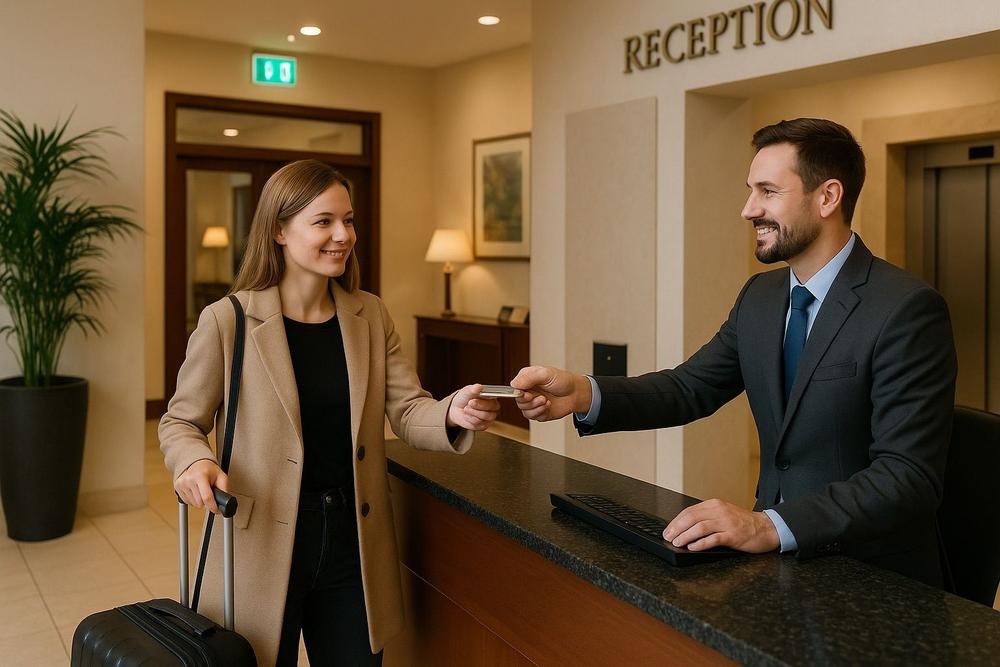 Checking into a Hotel