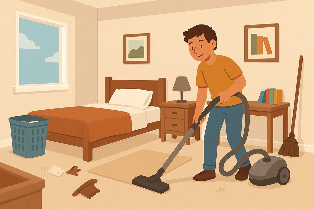 Cleaning My Room