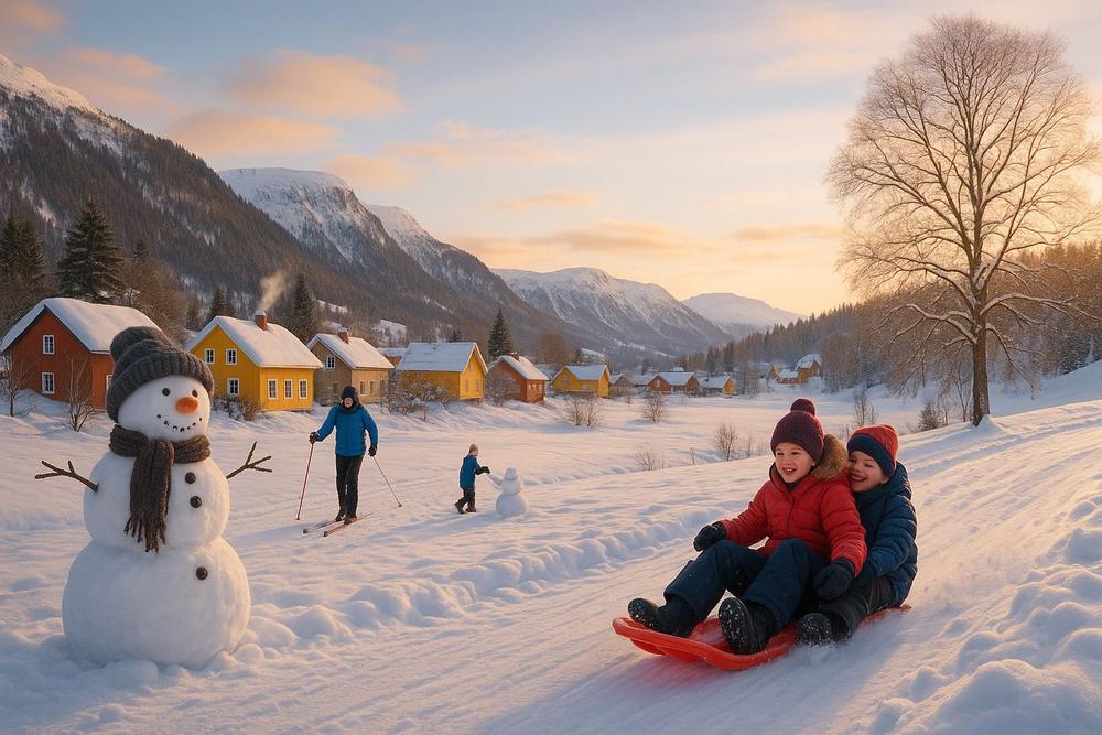 February in Norway
