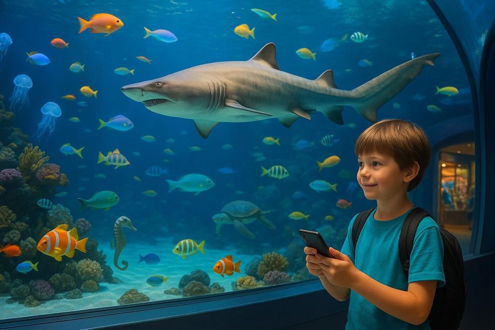 Visiting an Aquarium